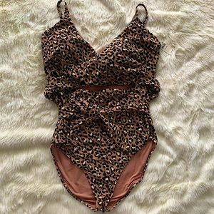 ✨NWT✨ Aerie Leopard Print One Piece
